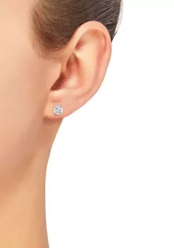 Top 10 🤩 1 ct. t.w. Solitaire Diamond Stud Earrings in 14K Yellow Gold by Belk & Co. 🎁