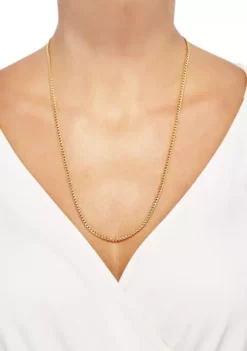 Wholesale 🥰 Cuban Chain Necklace in 10K Gold by Belk & Co. 🔥 -DealsBelk & Co. Store Belk 5794