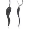 Top 10 😍 Black Diamond Angel Wing Earrings in Sterling Silver by Belk & Co. 🤩