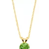 Best deal 🎁 1 ct. t.w. Peridot Pendant Necklace in 10K Yellow Gold by Belk & Co. 😉