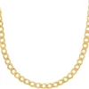 Budget 🌟 Men's Curb Chain in 10k Yellow Gold by Belk & Co. 👍