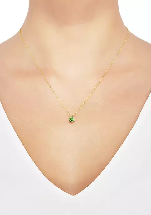 Best deal ๐ 1 ct. t.w. Peridot Pendant Necklace in 10K Yellow Gold by Belk & Co. ๐ 2 Best deal ๐ 1 ct. t.w. Peridot Pendant Necklace in 10K Yellow Gold by Belk & Co. ๐ - Image 2
