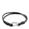 Best Pirce 🥰 Men's Leather and Stainless Steel Bracelet by Belk & Co. 🎁