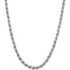 Deals 😍 22 Inch Rope Chain Necklace in Sterling Silver by Belk & Co. 😀