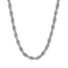Discount ❤️ Stainless Steel 4 Millimeter Rope Chain Necklace, 24 Inch by Belk & Co. ✨