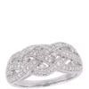 Brand new ⌛ Diamond Entwined Ring in Sterling Silver by Belk & Co. 🛒