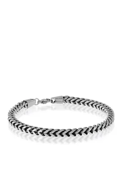Top 10 ⭐ Mens Stainless Steel Chain Bracelet by Belk & Co. 👏