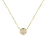 Buy 🧨 1/10 ct. t.w. Diamond Necklace in 10K Yellow Gold by Belk & Co. 🥰