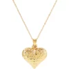 Flash Sale ❤️ Heart Pendant Necklace in 10k Yellow Gold by Belk & Co. 🌟