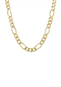 Best deal โ Stainless Steel Figaro Chain Necklace by Belk & Co. ๐