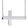 Flash Sale ✨ Sterling Silver Sideways Cross Necklace by Belk & Co. 🧨