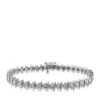 Budget 🤩 Diamond Tennis Bracelet in Sterling Silver by Belk & Co. 🌟