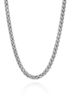 Discount 👍 Sterling Silver Square Chain Necklace by Belk & Co. 🎉 -DealsBelk & Co. Store Belk 6409