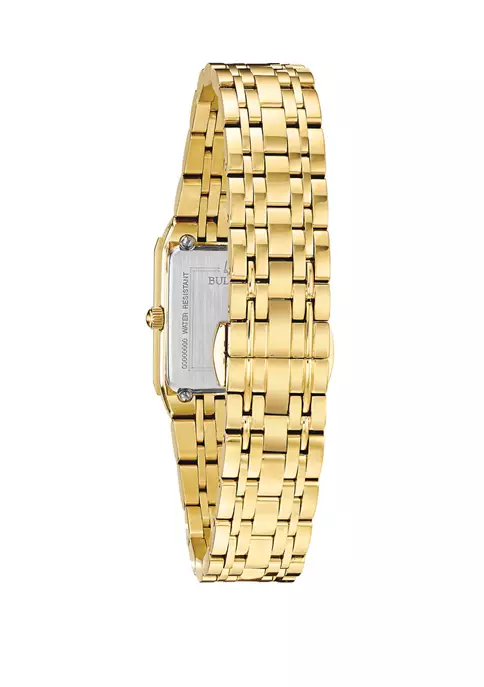 Best reviews of 🎉 Women's Futuro Diamond Accent Gold Tone Stainless Steel Bracelet ⌚ Watch by Bulova 🎉 2 Best reviews of 🎉 Women's Futuro Diamond Accent Gold Tone Stainless Steel Bracelet ⌚ Watch by Bulova 🎉 - Image 2