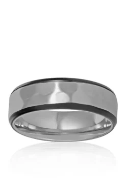 Best Sale 🌟 Men's Stainless Steel Ring by Belk & Co. 🧨