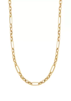 Outlet 🔔 4.5 Millimeter Figaro Chain Necklace in 10K Yellow Gold by Belk & Co. ❤️