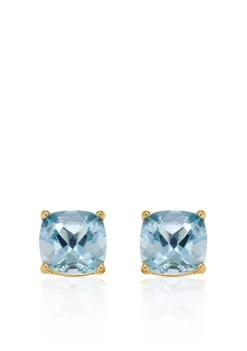 Outlet 🔥 14k Yellow Gold 6mm Aquamarine Stud Earrings by Belk & Co. 😀 5 Outlet 🔥 14k Yellow Gold 6mm Aquamarine Stud Earrings by Belk & Co. 😀 -DealsBelk & Co. Store Belk 6632