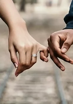 Flash Sale 🎁 Lab Created 2 ct. t.w. Cushion-Cut Moissanite and 1/4 ct. t.w. Diamond Halo Engagement Ring in 14k White Gold by Belk & Co. 🛒 -DealsBelk & Co. Store Belk 6795