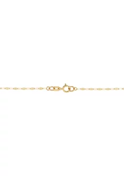 Best Pirce 🔥 Starburst Drop On Mirror Chain Necklace in 10K Yellow Gold by Belk & Co. 👏 -DealsBelk & Co. Store Belk 682