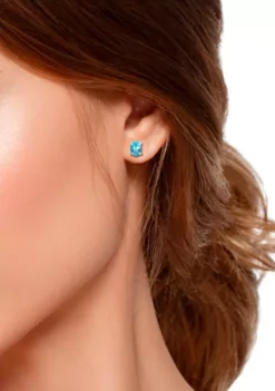 New ๐ 1 ct. t.w. Swiss Blue Topaz Stud Earrings, Sterling Silver by Belk & Co. ๐ฅฐ 6 New ๐ 1 ct. t.w. Swiss Blue Topaz Stud Earrings, Sterling Silver by Belk & Co. ๐ฅฐ -DealsBelk & Co. Store Belk 6880
