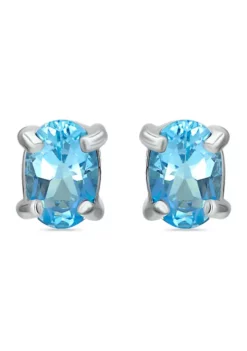 New ๐ 1 ct. t.w. Swiss Blue Topaz Stud Earrings, Sterling Silver by Belk & Co. ๐ฅฐ 7 New ๐ 1 ct. t.w. Swiss Blue Topaz Stud Earrings, Sterling Silver by Belk & Co. ๐ฅฐ -DealsBelk & Co. Store Belk 6881