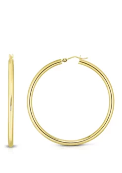 Flash Sale 👍 Gold Hoop Earrings by Belk & Co. 🔔