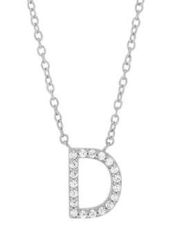 Budget ❤️ 1/10 ct. t.w. Diamond Initial Necklace in Sterling Silver with 18" Cable Chain by Belk & Co. 🔥 27 Budget ❤️ 1/10 ct. t.w. Diamond Initial Necklace in Sterling Silver with 18" Cable Chain by Belk & Co. 🔥 -DealsBelk & Co. Store Belk 69