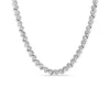 New 🎁 1 ct. t.w. Diamond Tennis Necklace in Sterling Silver by Belk & Co. 🛒