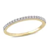 Best Pirce 🔥 1/5 ct. t.w. Diamond Anniversary Band in 10K Yellow Gold by Belk & Co. 😉