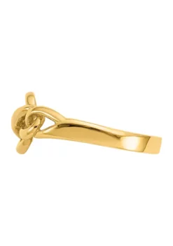 Cheapest 😀 14K Yellow Gold Free Form Knot Ring by Belk & Co. 🔥 -DealsBelk & Co. Store Belk 6945
