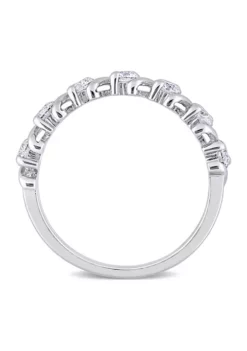 Budget 💯 3/4 ct. t.w. Created Moissanite Band in Sterling Silver by Belk & Co. 💯 -DealsBelk & Co. Store Belk 6986