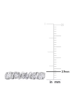 Budget 💯 3/4 ct. t.w. Created Moissanite Band in Sterling Silver by Belk & Co. 💯 -DealsBelk & Co. Store Belk 6987