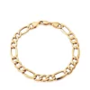 Wholesale ✨ Mens Figaro Bracelet in 10K Yellow Gold by Belk & Co. 😉