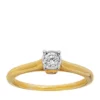 Wholesale 😍 My Forever 1/4 c.t. t.w. Diamond Engagement Ring in 10k Yellow Gold by Belk & Co. 👍