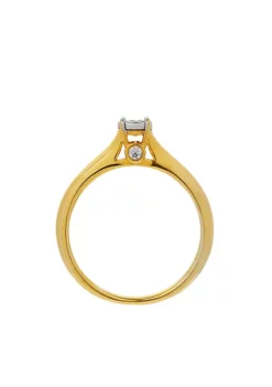 Wholesale 😍 My Forever 1/4 c.t. t.w. Diamond Engagement Ring in 10k Yellow Gold by Belk & Co. 👍 -DealsBelk & Co. Store Belk 7099