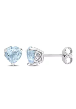 Cheapest ⭐ 2 CT TGW Heart Shape Sky-Blue Topaz Stud Earrings in Sterling Silver by Belk & Co. 😍 7 Cheapest ⭐ 2 CT TGW Heart Shape Sky-Blue Topaz Stud Earrings in Sterling Silver by Belk & Co. 😍 -DealsBelk & Co. Store Belk 7308