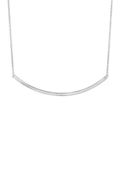 Discount 🧨 Sterling Silver Bar Necklace by Belk & Co. 👏 -DealsBelk & Co. Store Belk 7373