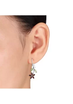 Top 10 ๐ Garnet and Peridot Flower Charm Earrings in Sterling Silver by Belk & Co. ๐ 8 Top 10 ๐ Garnet and Peridot Flower Charm Earrings in Sterling Silver by Belk & Co. ๐ -DealsBelk & Co. Store Belk 7400