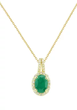 Best Sale ๐ 1/10 ct. t.w. Diamond and Emerald Pendant Necklace with 18" Singapore Chain in 10K Yellow Gold by Belk & Co. ๐งจ 4 Best Sale ๐ 1/10 ct. t.w. Diamond and Emerald Pendant Necklace with 18" Singapore Chain in 10K Yellow Gold by Belk & Co. ๐งจ -DealsBelk & Co. Store Belk 7409