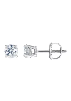 Top 10 🔥 3/4 ct. t.w. Diamond Earrings in 14K White Gold by Belk & Co. ❤️ -DealsBelk & Co. Store Belk 7431