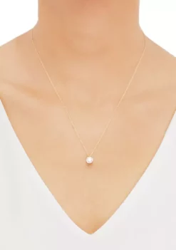 Buy 🔔 1 ct. t.w. Diamond Necklace in 14K Yellow Gold with 18" Rope Chain by Belk & Co. 😉 -DealsBelk & Co. Store Belk 7488