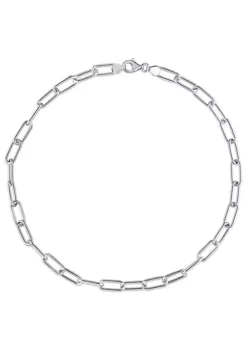 Buy 🎉 6MM Polished Paperclip Chain Necklace in Sterling Silver, 16" by Belk & Co. 🔔 -DealsBelk & Co. Store Belk 7508