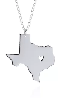 Brand new 🤩 Sterling Silver Texas State Pendant by Belk & Co. 🧨