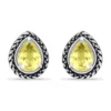 Budget 👍 2.5 ct. t.w. Citrine Stud Earrings, Sterling Silver by Belk & Co. 🌟
