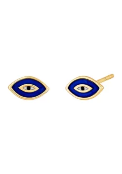 Best reviews of 🛒 Enamel Evil Eye Stud Earrings in 10K Yellow Gold by Belk & Co. 👍 -DealsBelk & Co. Store Belk 7592