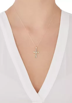 Buy 🥰 Pendant Necklace in 10K Yellow Gold by Belk & Co. 😀 -DealsBelk & Co. Store Belk 760