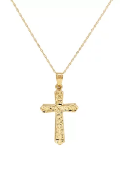 Buy 🥰 Pendant Necklace in 10K Yellow Gold by Belk & Co. 😀 -DealsBelk & Co. Store Belk 761