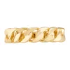 Outlet 🎉 Curb Design Band Ring in 10K Yellow Gold by Belk & Co. ⌛