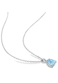 Discount 😍 2.5 ct. t.g.w. Sky Blue Topaz Solitaire Pendant with Chain in Sterling Silver by Belk & Co. ✔️ 9 Discount 😍 2.5 ct. t.g.w. Sky Blue Topaz Solitaire Pendant with Chain in Sterling Silver by Belk & Co. ✔️ -DealsBelk & Co. Store Belk 7672