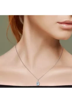 Discount 😍 2.5 ct. t.g.w. Sky Blue Topaz Solitaire Pendant with Chain in Sterling Silver by Belk & Co. ✔️ 10 Discount 😍 2.5 ct. t.g.w. Sky Blue Topaz Solitaire Pendant with Chain in Sterling Silver by Belk & Co. ✔️ -DealsBelk & Co. Store Belk 7673